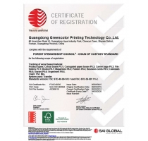 FSC certificate